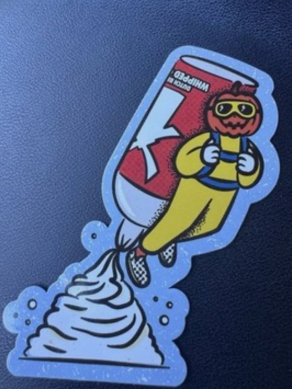 Dutch Bros September 2026 Bonus Sticker 1/3 Limited Edition Whipped Cream Rocket